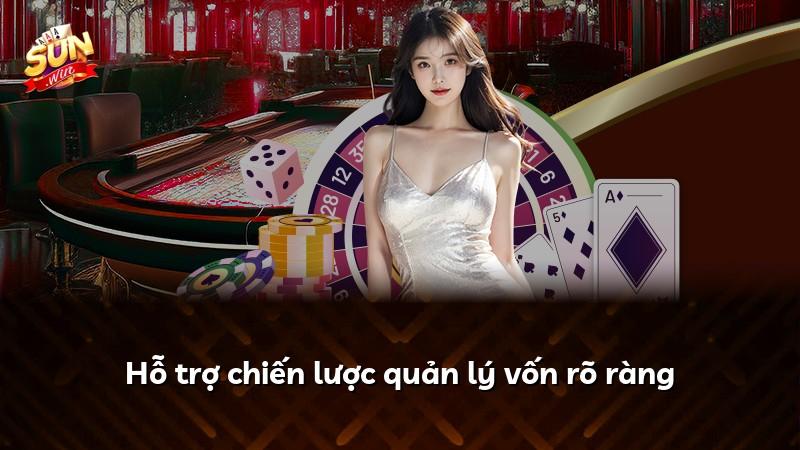 Hỗ trợ chiến lược quản lý vốn rõ ràng